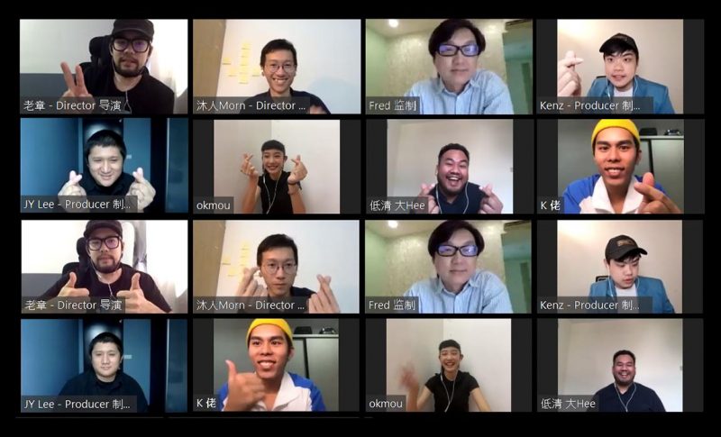 低清携手webtvasia开拍电影首登大荧幕 三主演齐上阵演绎新派喜剧 Woah My