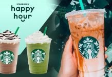 【促销活动】Starbucks Happy Hour Buy 1 Free 1!