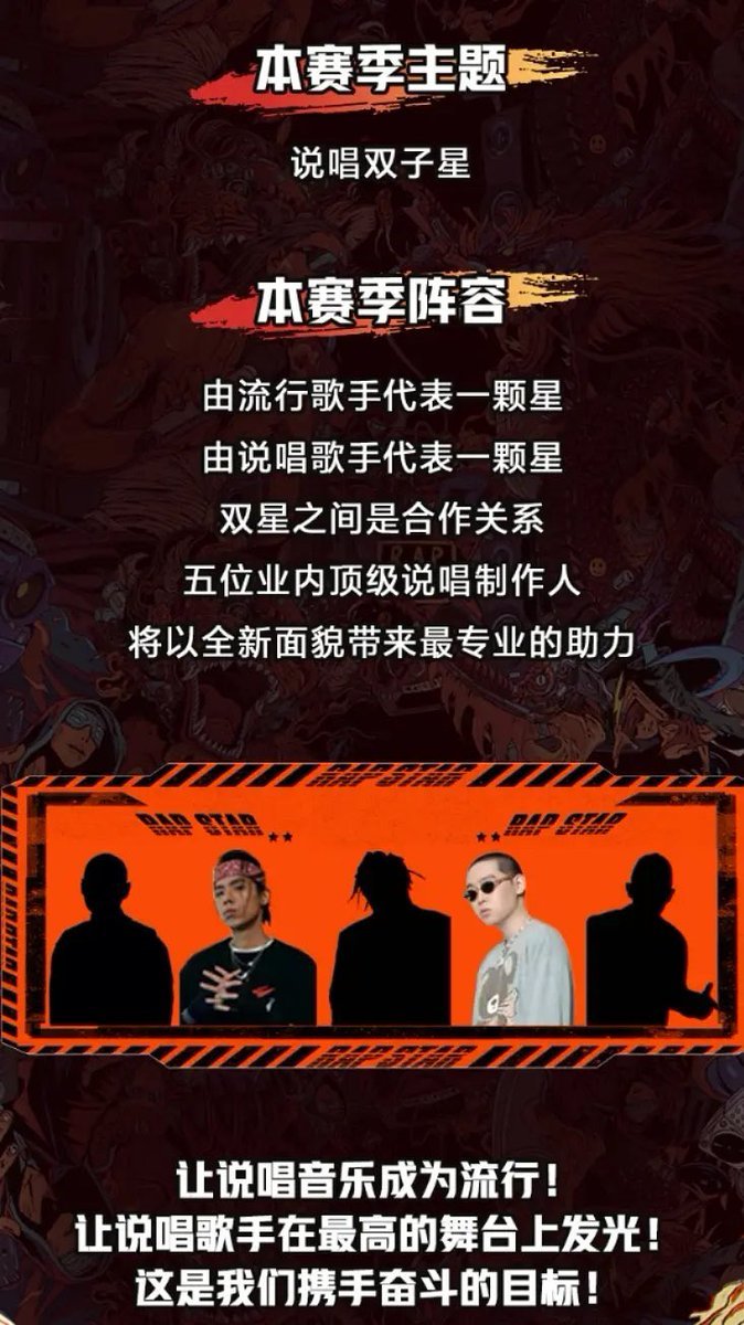 《说唱听我的2》嘉宾名单曝光！网传尤长靖作为固定嘉宾参赛！