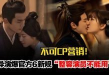 最严格禁令?中国剧传新规“不可CP营销” 网崩溃:播历史课好了!