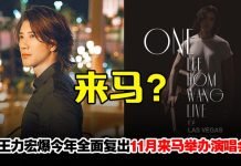 王力宏复出美国开唱叫好叫座!传11月唱进大马