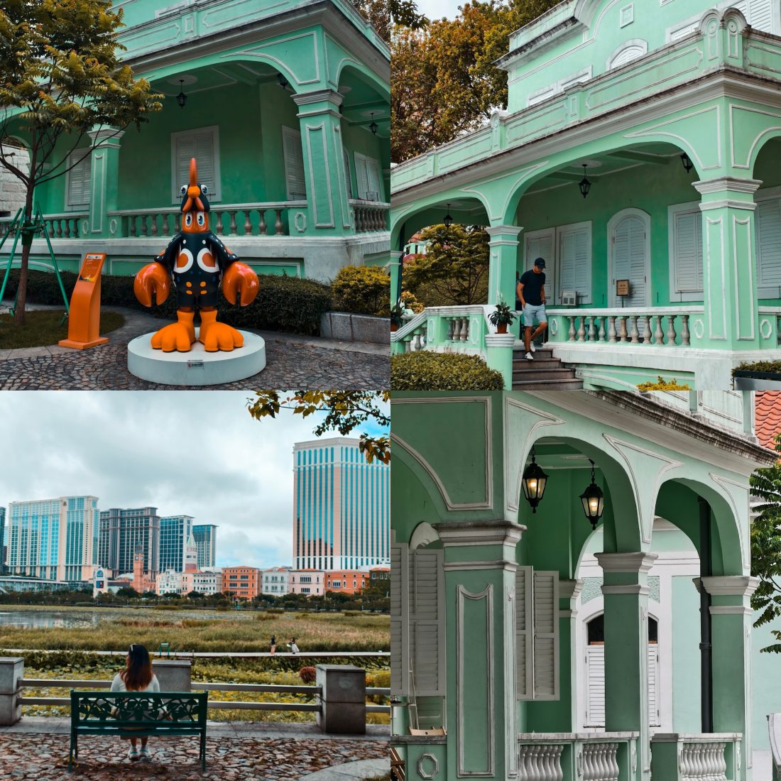 大潭山观景台 & Taipa Grande Viewing Platform + Taipa Houses Museum 